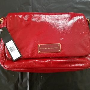 Marc Jacobs Red leather crossbody bag